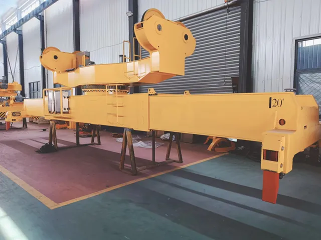 Pulley Electric Telescopic Rotary Spreader