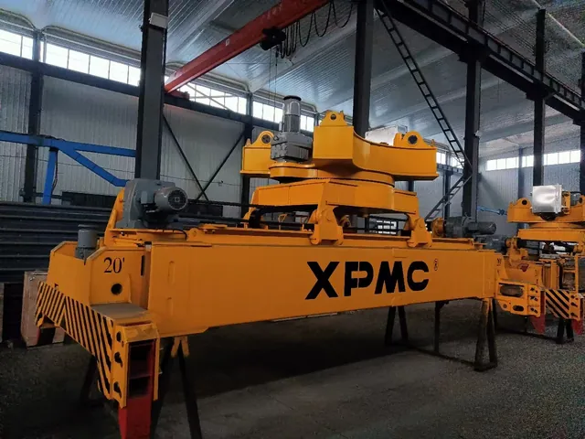 Single Hook Electric Telescopic Rotary Traversing Spreader view 4